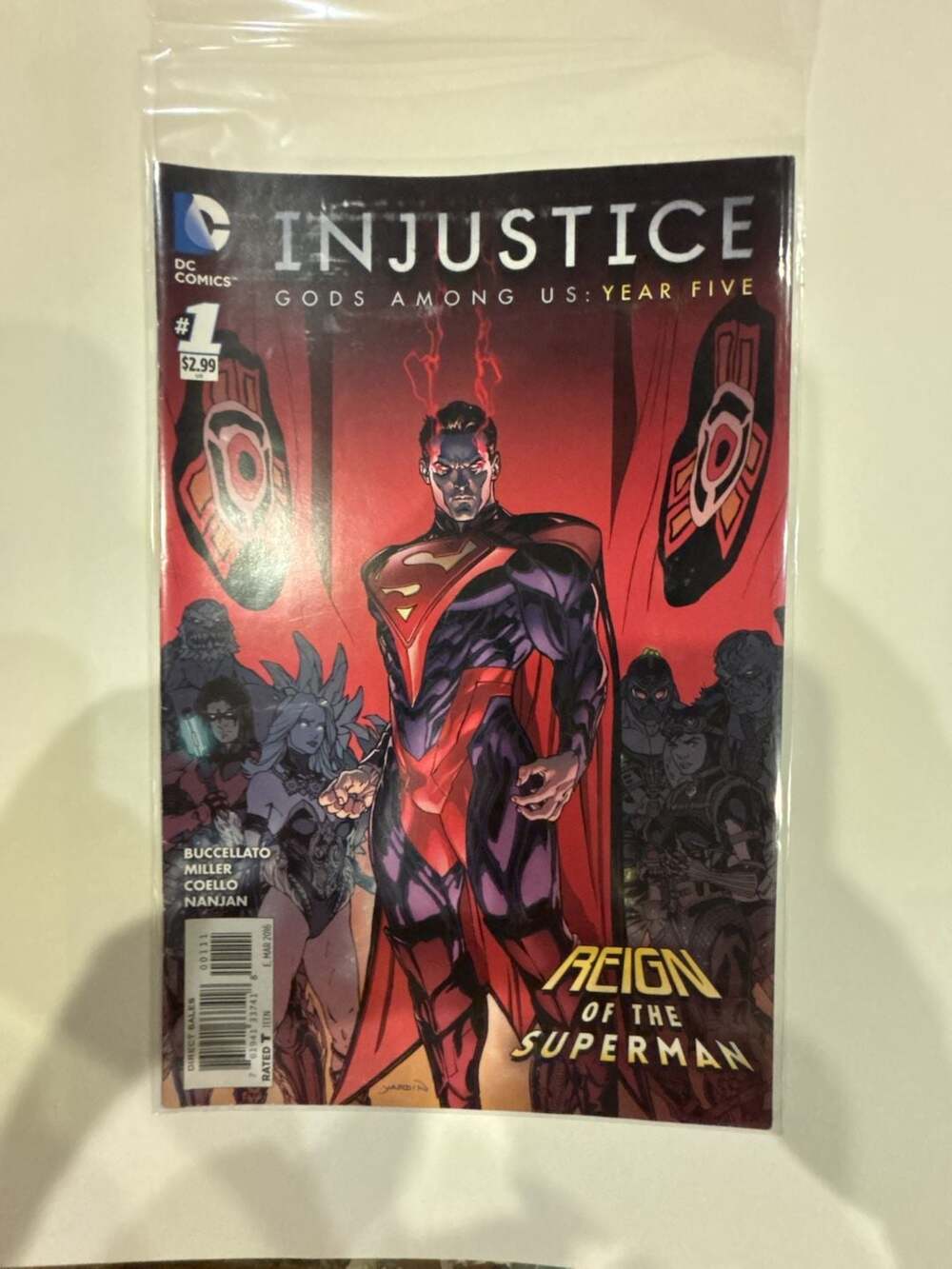 DC Comics! Injustice Gods Among Us: Year Five! Issue #1!